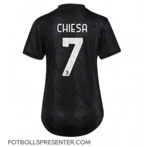 Juventus Federico Chiesa #7 Borta Matchtröja Dam 2022-23 Kortärmad